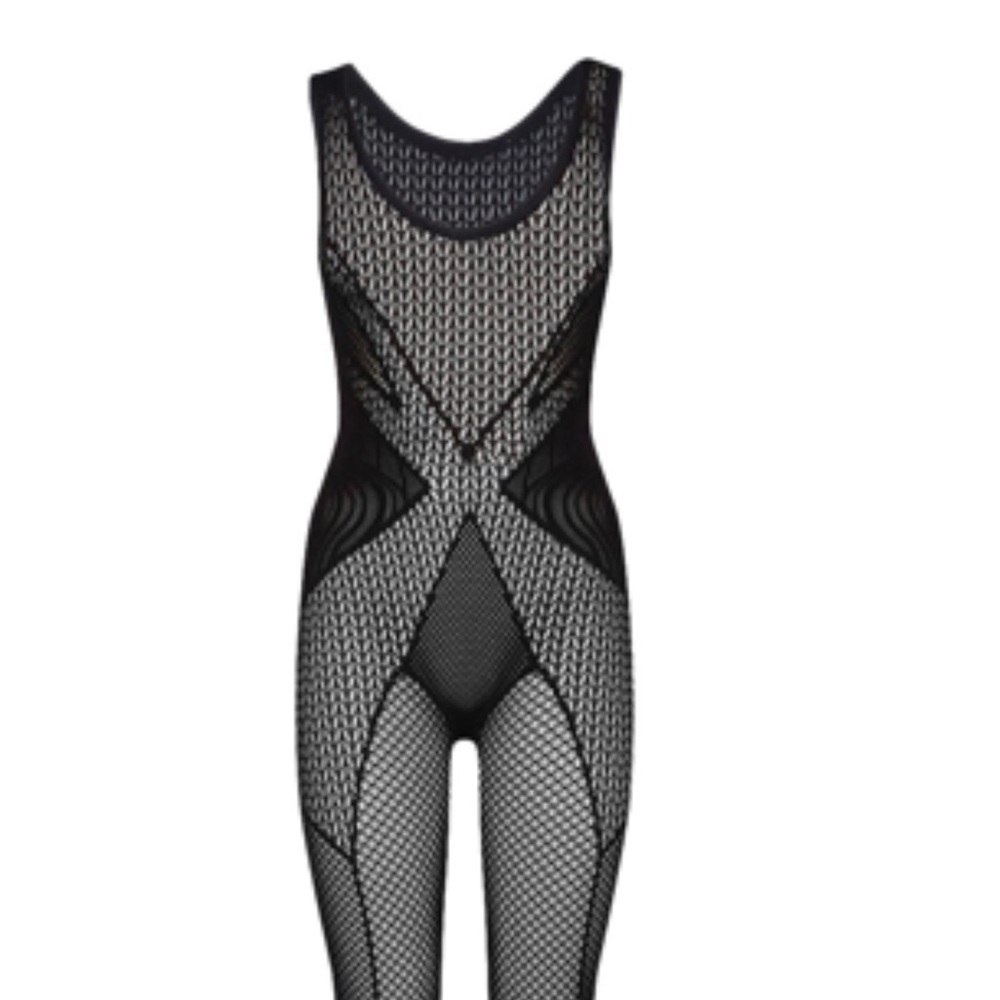 Wolford romance net catsuit